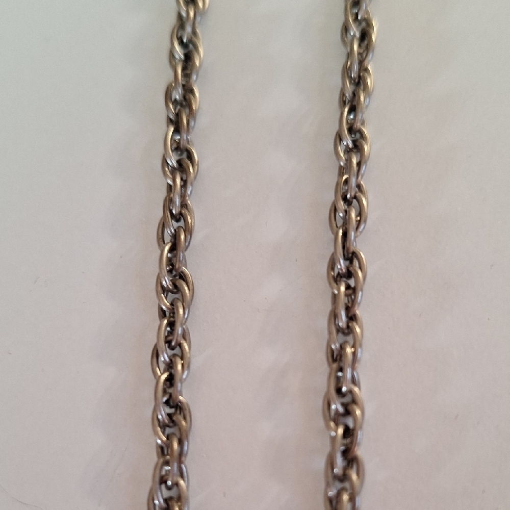 Genuine Stingray Coral And Sterling With Butterfly Slider Necklace - Picture 3 of 4